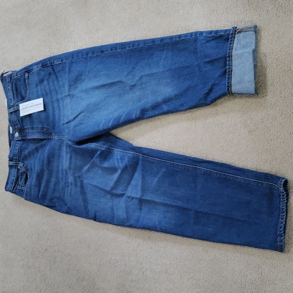 Old Navy Boyfriend Jeans, Sz 14, Extra High Waist